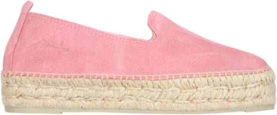 Manebí Platform Espadrilles , Roze, Dames