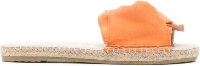 Manebí Slippers Oranje Dames