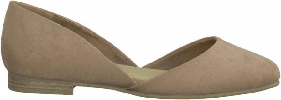 marco tozzi Instappers & Slip ons Beige Dames