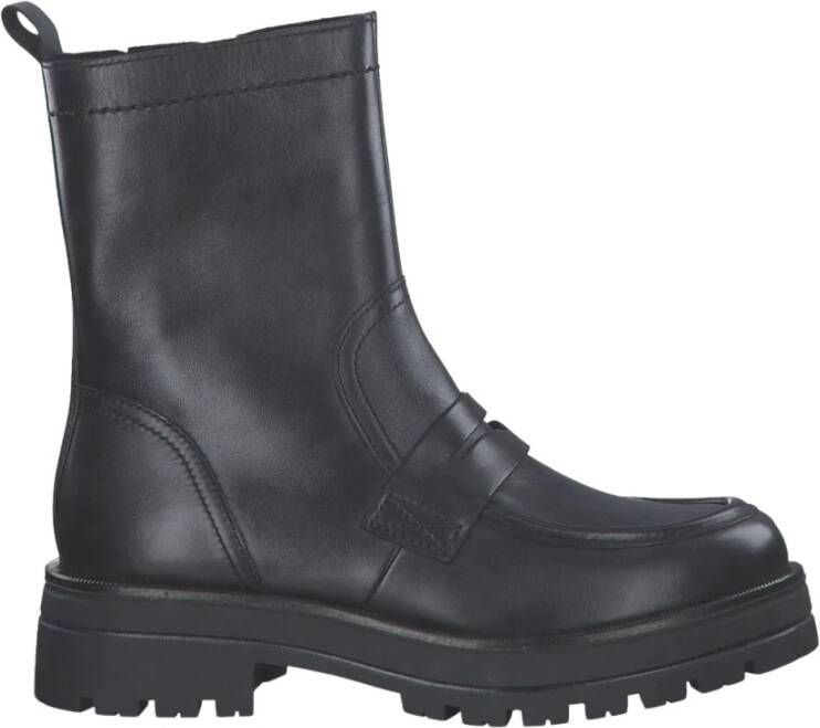 marco tozzi Enkellaarsjes Zwart Dames