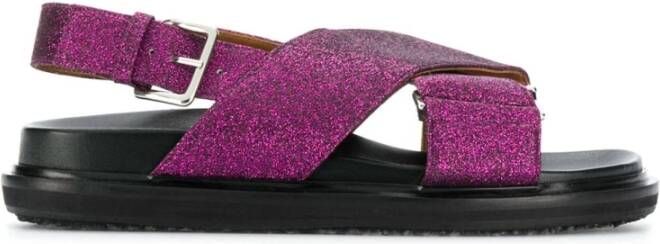 Marni Sandalen Paars Dames