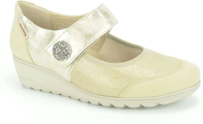 mephisto Beige +stretch Lambal Spiez. , Beige, Dames