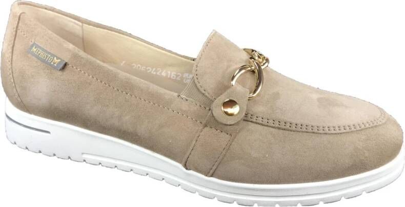 mephisto Mocassins , Beige, Dames