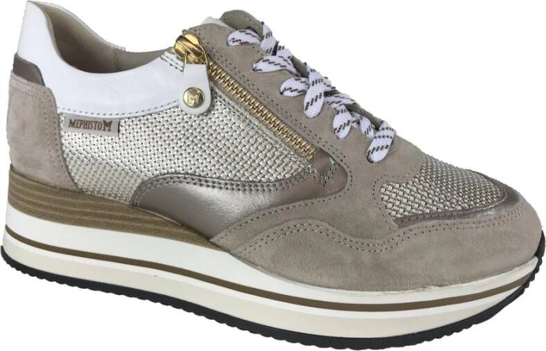 mephisto Schoenen Sneaker , Beige, Dames