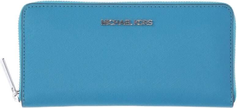Michael Kors Balenciaga ovaal frame acetaat zonnebril , Blauw, Dames