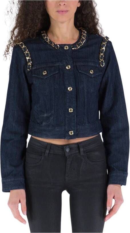 Michael Kors Denim Jackets , Blauw, Dames