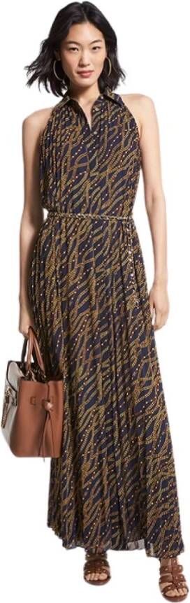 Michael Kors Maxi kleedjes Blauw Dames