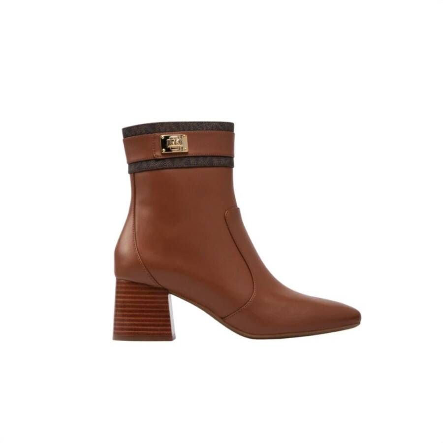 Michael Kors Padma Ankle Boots , Bruin, Dames