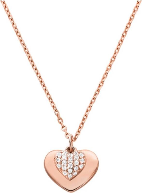 Michael Kors Kettingen Hearts MKC1120AN791 Rosé, goudkleurig