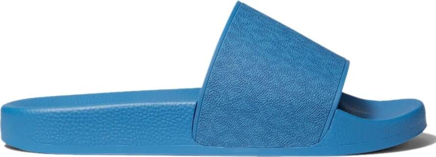 Michael Kors Jake Monogram Logo schuift sandalen , Blauw, Dames