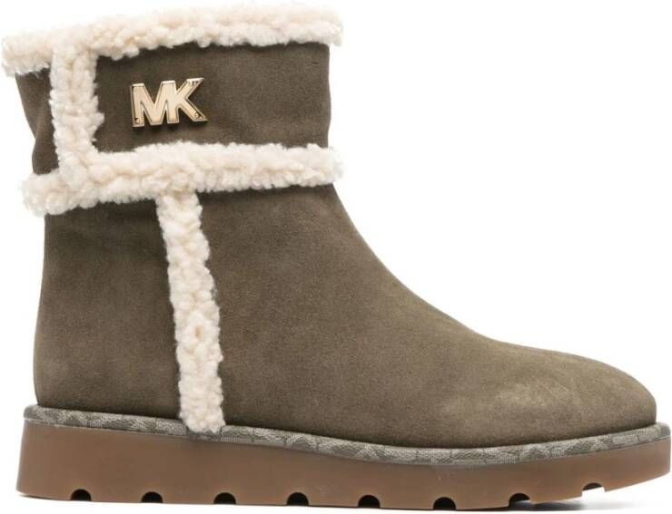Michael Kors Mmk laarzen groen , Groen, Dames