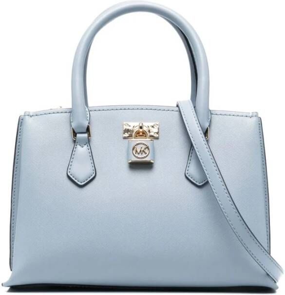 Michael Kors SM Satchel BAG , Blauw, Dames