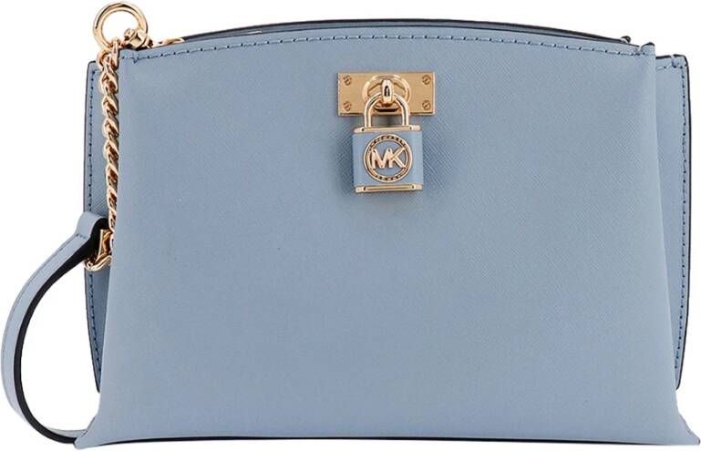 Michael Kors Women& Bags Shoulder Bag Blue , Blauw, Dames