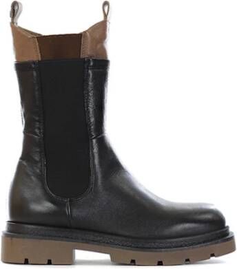 MJUS Chelsea laarzen , Zwart, Dames