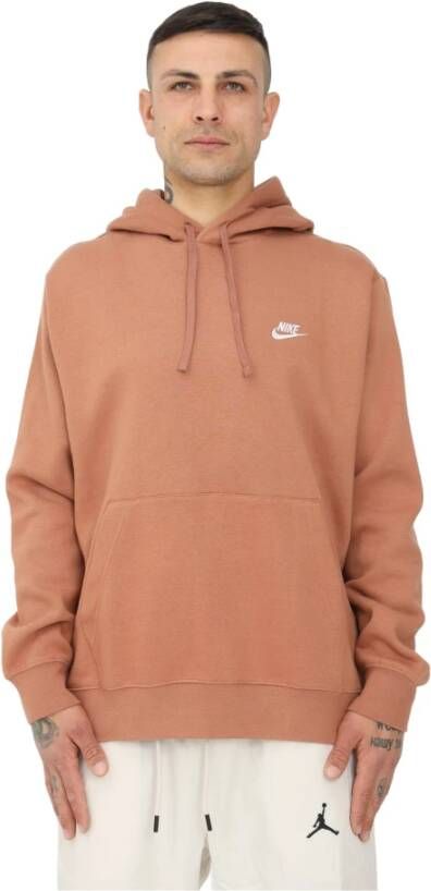 Nike Hoodies & sweatvesten Bruin unisex