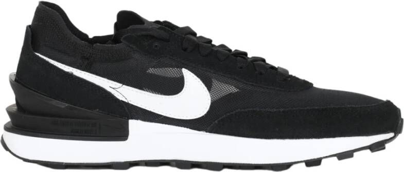 Nike Waffle One Sneakers , Zwart, Dames