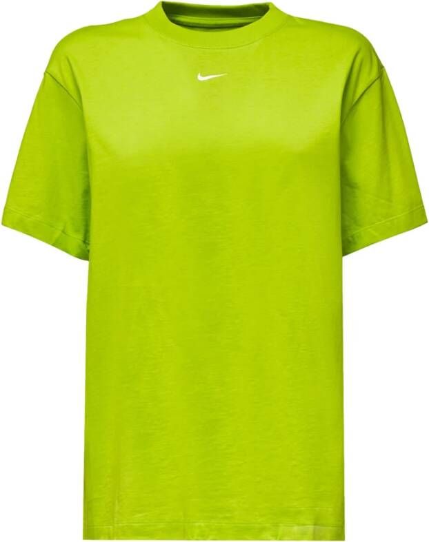 Nike T shirts Groen Dames