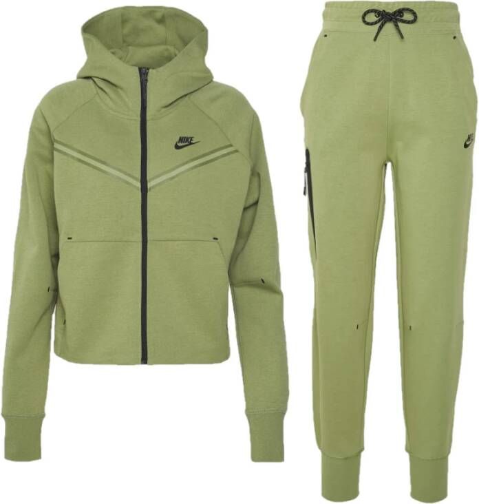 Nike Trainingsset , Groen, Dames