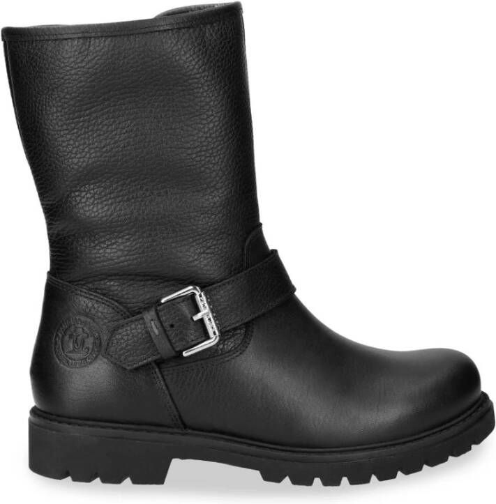 Panama Jack Hoge laarzen , Zwart, Dames