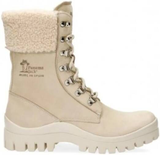 Panama Jack Winter Boots , Beige, Dames