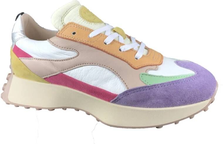 Piedi Nudi Sneakers Paars Dames