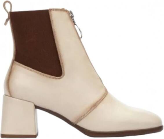 Pikolinos Hakken laarzen , Beige, Dames