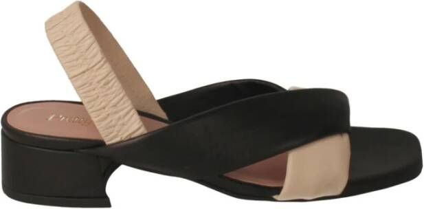 Pretty Ballerinas Flat Sandals , Zwart, Dames