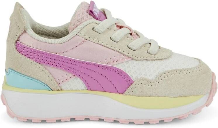 Puma Cruise Rider Peony JR Sneakers , Grijs, Dames