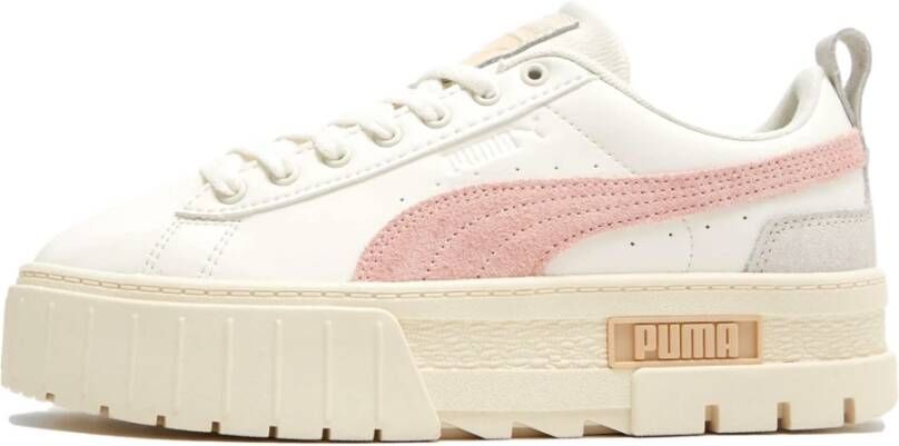 Puma ‘Mayze Thrifted’ platform sneakers , Wit, Dames