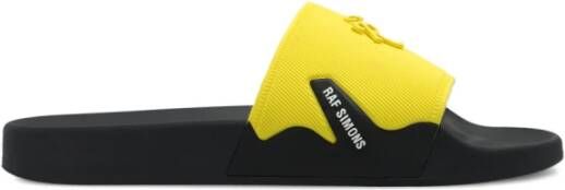Raf Simons Astra rubber slides , Geel, Dames