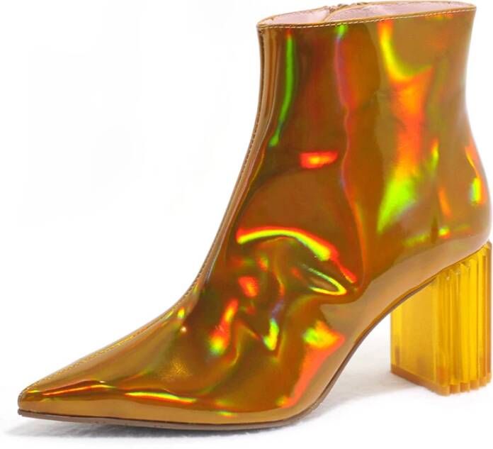 Ras Enkellaarsjes Geel Dames