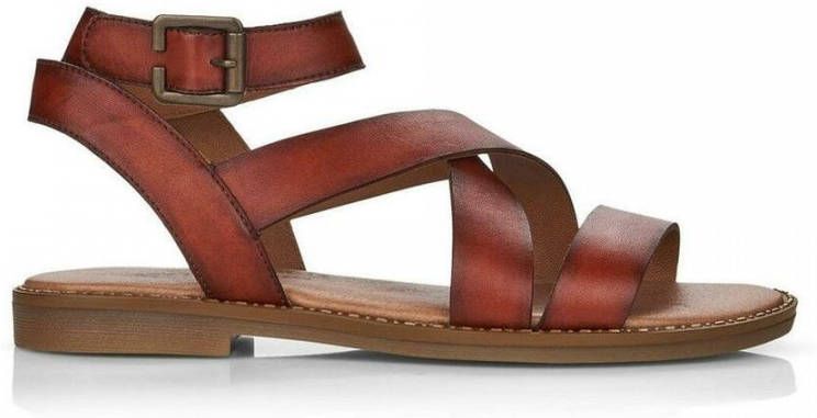 Remonte palisander casual open sandals , Bruin, Dames