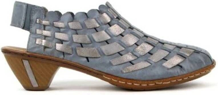 Rieker Azur grijze sandalen , Grijs, Dames