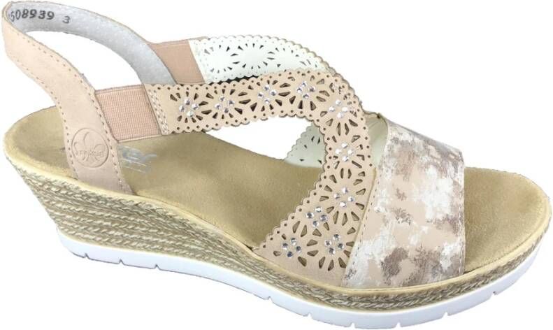 Rieker Sandalen Beige Dames