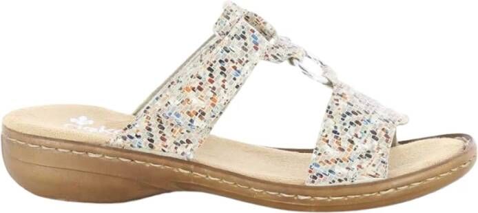 Rieker schoenen Multicolor 608A0 Z23 , Beige, Dames