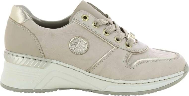Rieker Sneakers , Beige, Dames