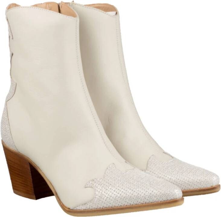 Roberto d'Angelo Cowboy laarzen , Beige, Dames