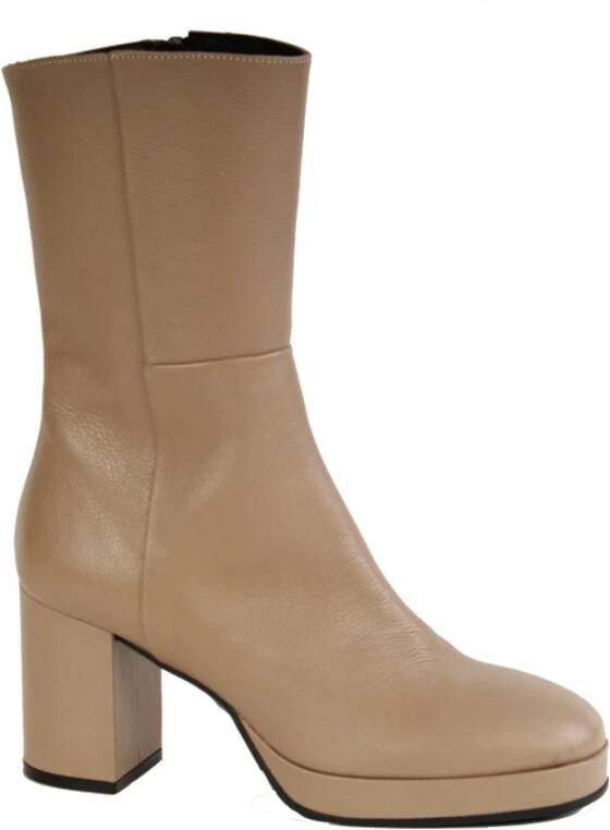 Roberto d'Angelo Enkellaarsjes Beige Dames