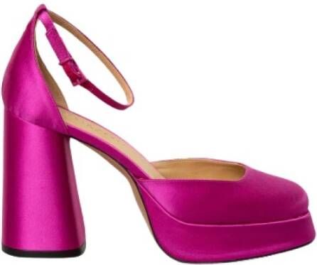 Roberto Festa Satijnpomp sandaal , Paars, Dames