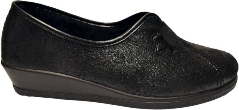 Rohde Slippers , Zwart, Dames