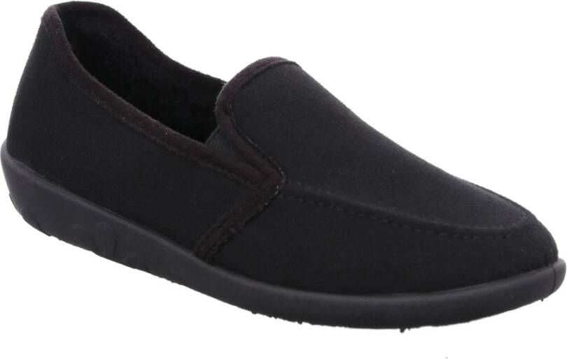 Rohde Slippers , Zwart, Dames