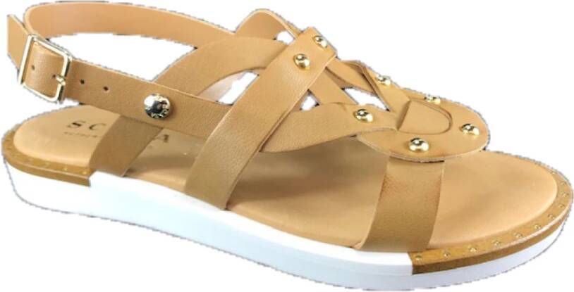 Scapa Sandaal 13033 , Bruin, Dames