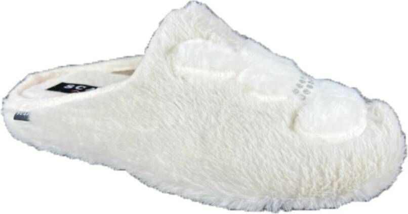 Scapa Schoenen Pantoffel , Wit, Dames