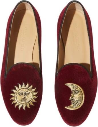 Scarosso Jordan Slippers , Rood, Dames