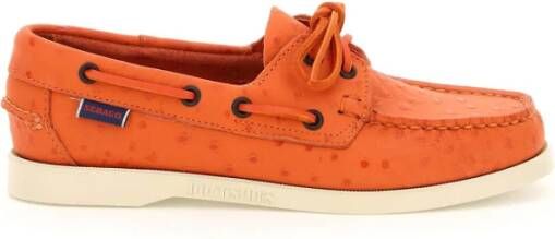 Sebago Instappers & Slip ons Oranje Dames