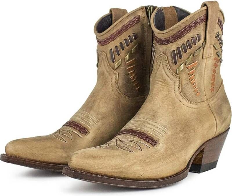 Sendra Cowboylaarzen Beige Dames