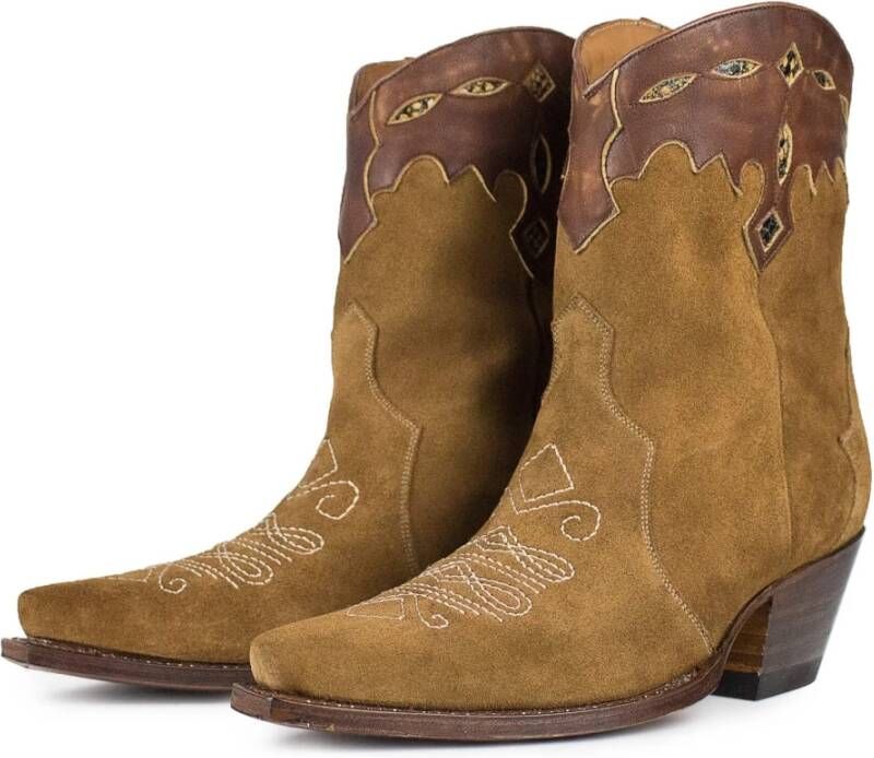 Sendra Cowboylaarzen Bruin Dames