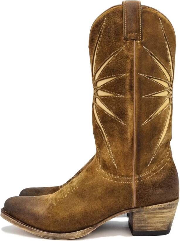 Sendra Cowboylaarzen Bruin Dames