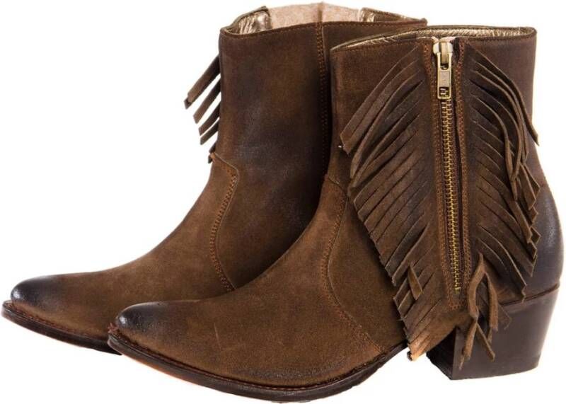 Sendra Cowboylaarzen Bruin Dames