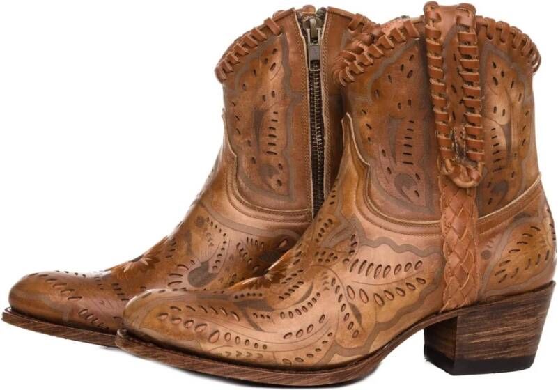 Sendra Cowboy laarzen , Bruin, Dames